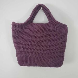 Handknitted Crochet Bucket Bag Hamdmade